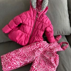 Toddler Snow Bib & Jacket Set
